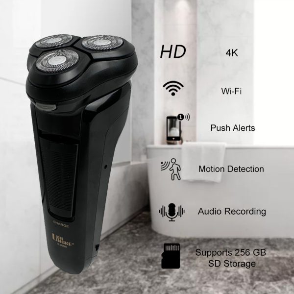 Buy X-R1 | Hidden Camera Razor | Spy Camera Razor | 4K HD Wi-Fi Razor Cam |  Audio Recording | Built-in Rechargeable Battery 2600mAH with Long Battery  Life | Night Vision 